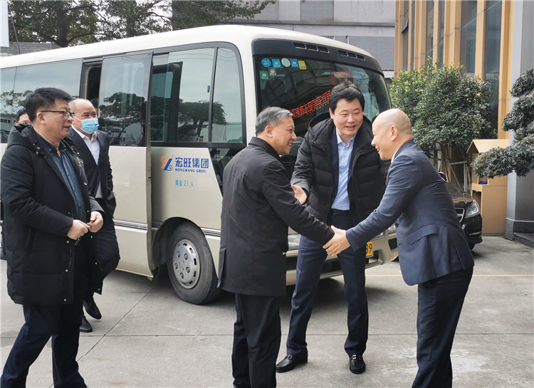福建福安市黨政企代表團(tuán)蒞臨法迪奧參觀考察